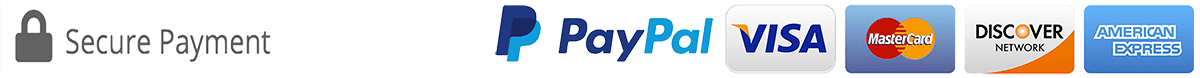 Trust badges and secure payment methods